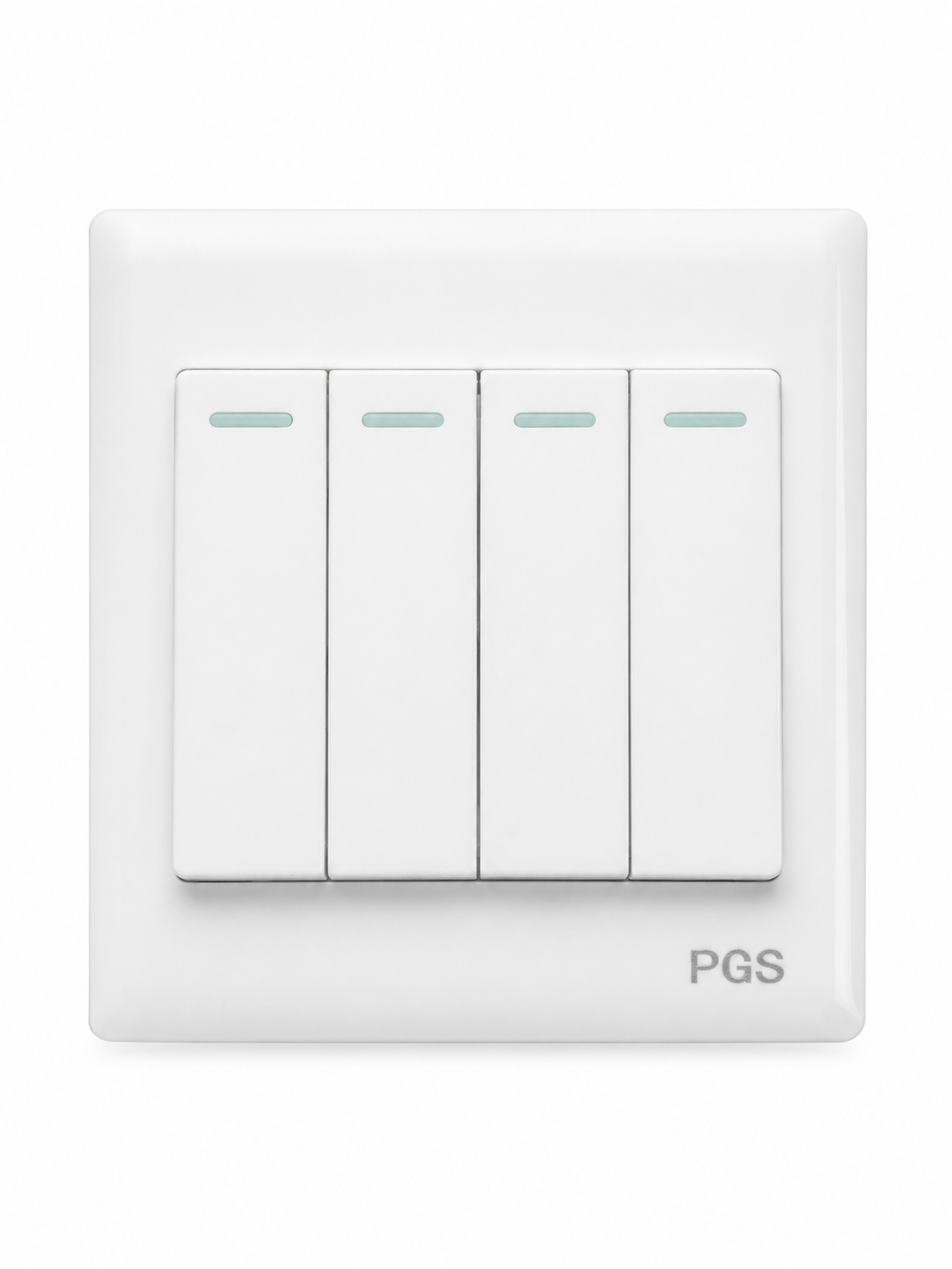 4 gang 1 way switch regular