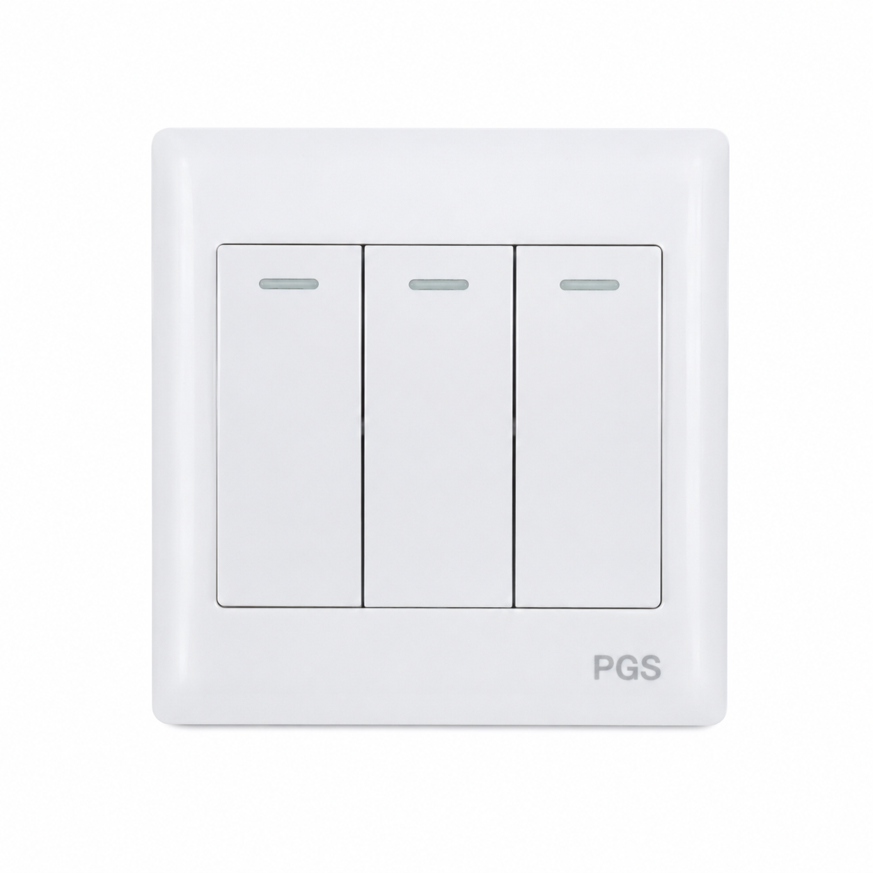 3 gang 1 way switch regular