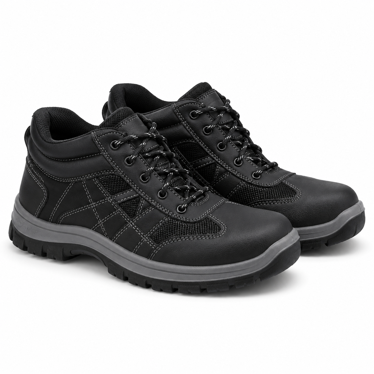 T02 Black Industrial Safety Footwear