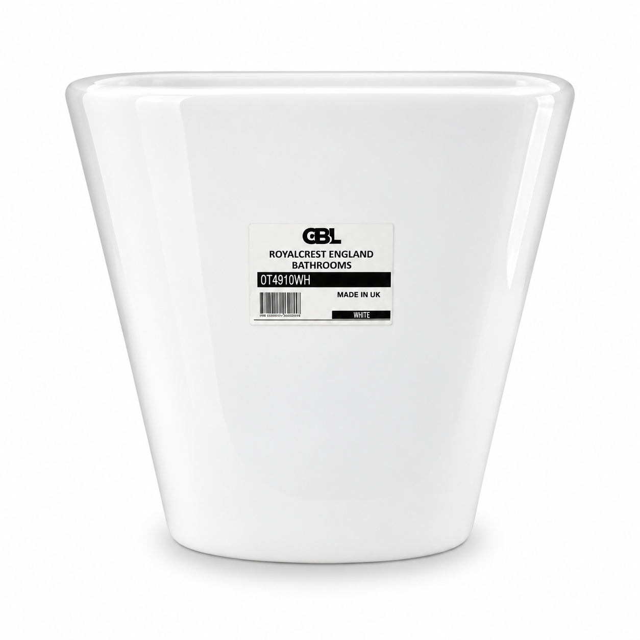 Royalcrest White Bathroom Basin